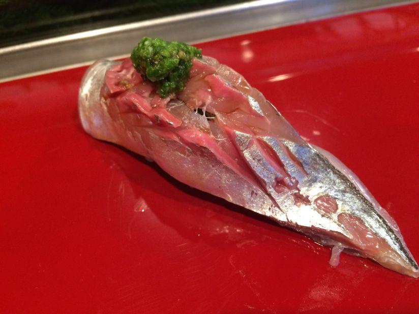 <strong>Japanese sardine</strong>: Iwashi is a treat for sushi lovers. It's especially tasty during the rainy season in early summer, when the fish fattens up and, Hanada says, 