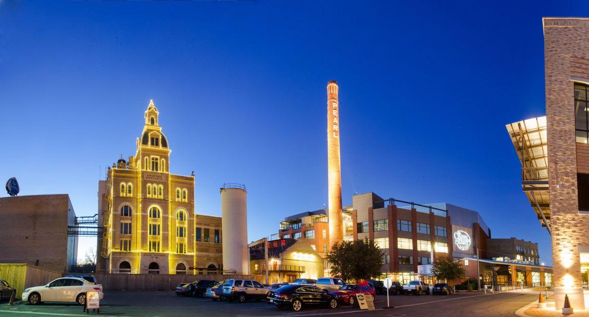 <strong>Pearl: </strong>Pearl is a vibrant area that underwent a transformation a decade ago. The old Pearl Brewery complex was converted into an eclectic entertainment, dining, residential, hotel, and retail complex.