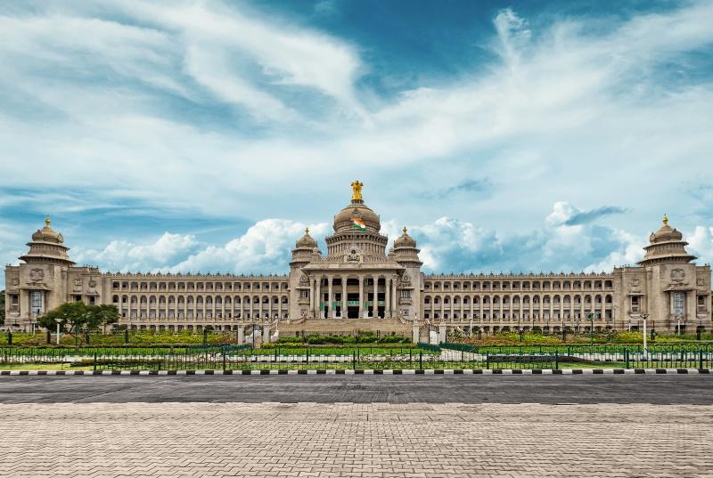 Vidhan Soudha in Bangalore