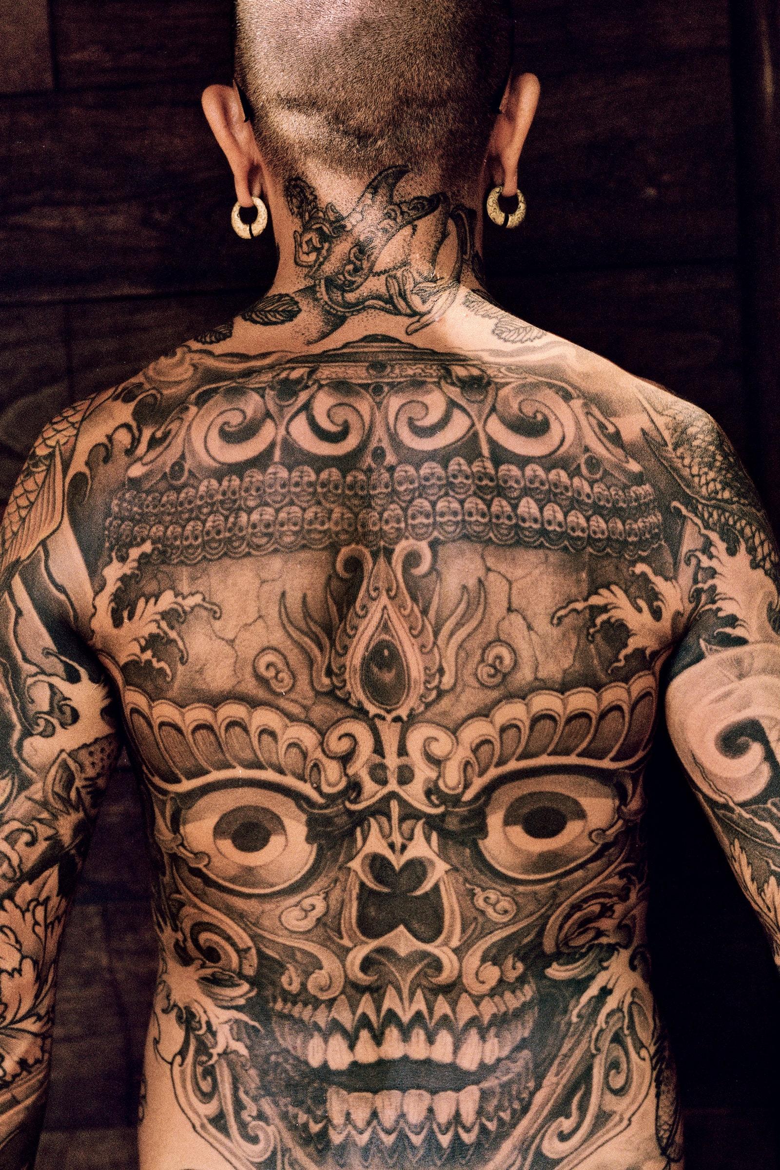 German di Campli the owner of Full Power Tattoo in Goa