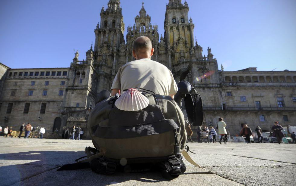 <strong>Santiago de Compostela: </strong>The spectacular cathedral in Santiago de Compostela is at the end of the Camino de Santiago -- the Way of Saint James --  pilgrimage that culminates there.  